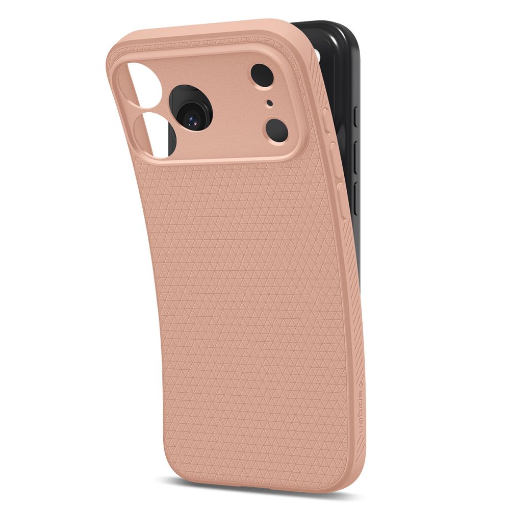 Spigen Spigen iPhone 17 Pro Max Skal Liquid Air Rose Titanium
