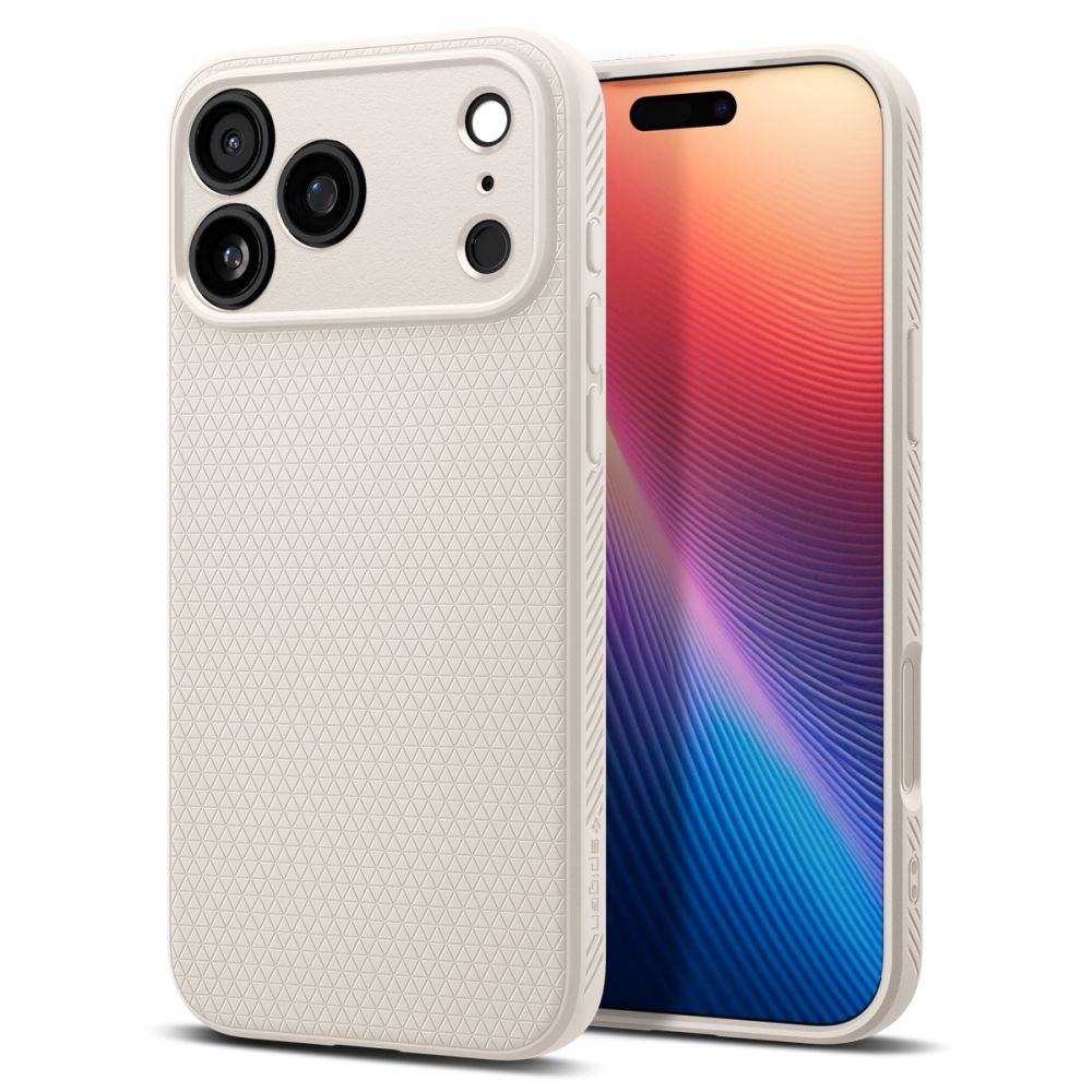 Spigen Spigen iPhone 17 Pro Skal Liquid Air Natural Titanium