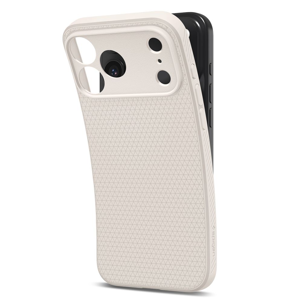 Spigen Spigen iPhone 17 Pro Skal Liquid Air Natural Titanium