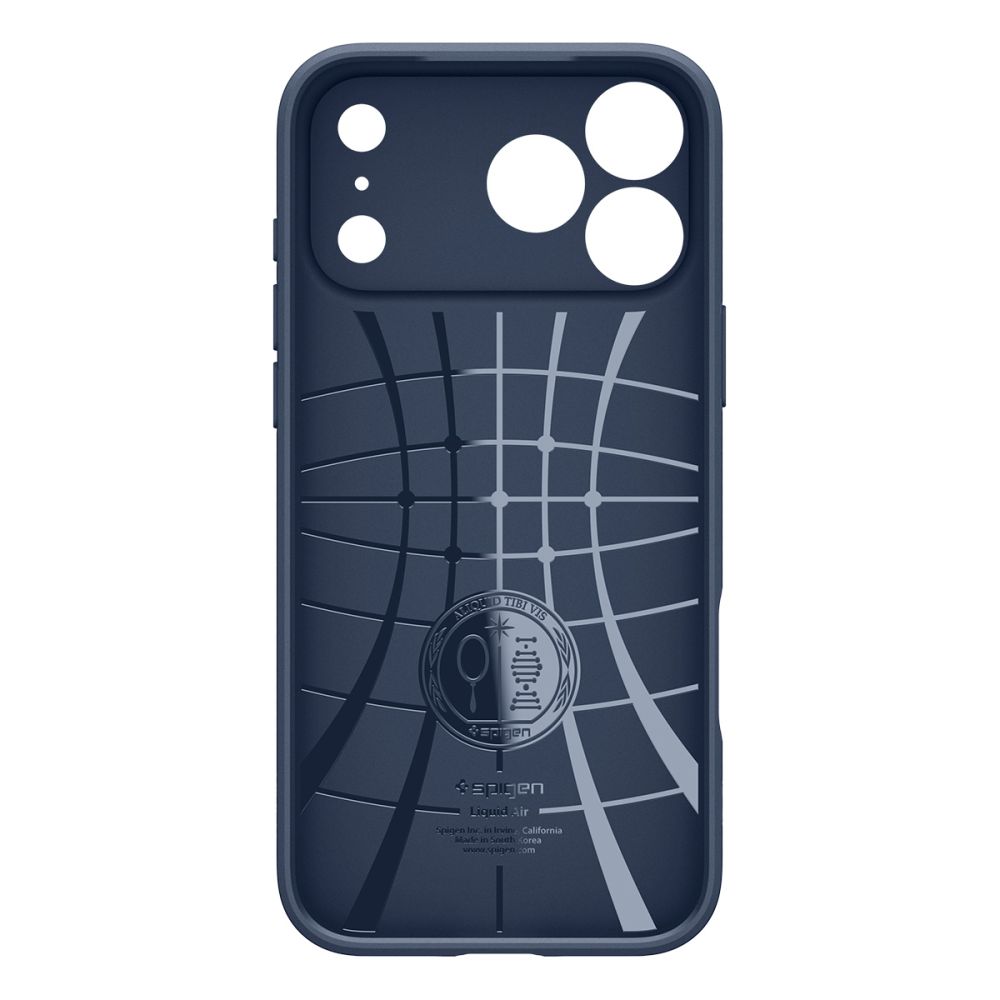 Spigen Spigen iPhone 17 Pro Skal Liquid Air Navy Blue