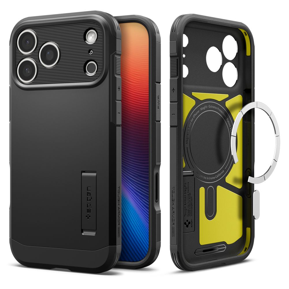 Spigen Spigen iPhone 17 Pro Max Skal MagSafe Tough Armor 'T' Svart