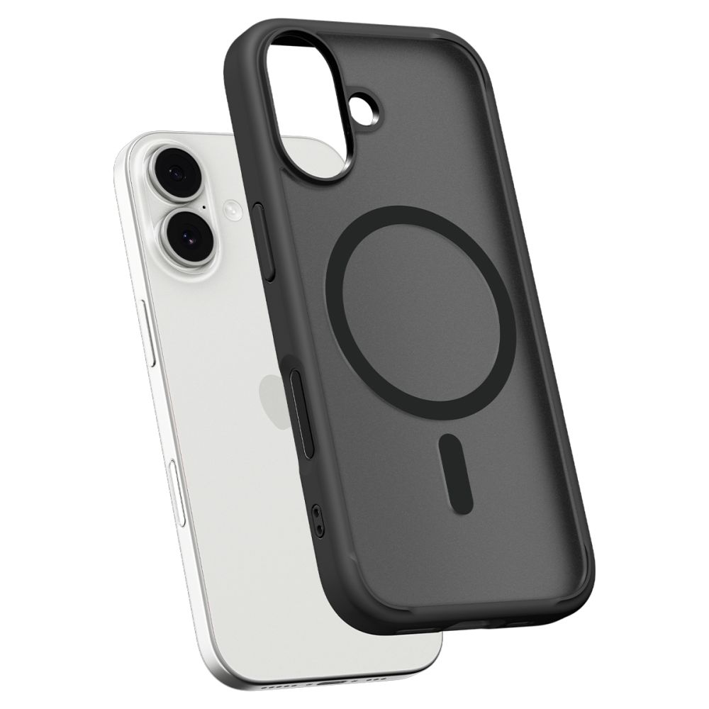 Spigen Spigen iPhone 17 Skal MagSafe Ultra Hybrid Frostad Svart