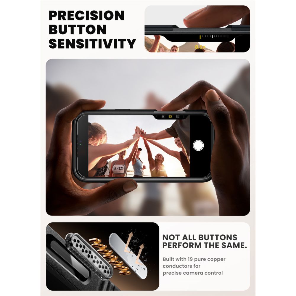 Supcase Supcase iPhone 17 Pro Skal MagSafe Iblsn Ares Flip Svart
