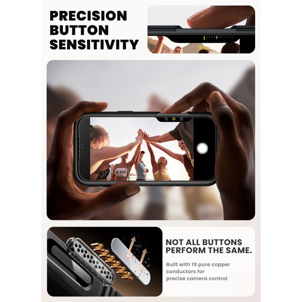 Supcase Supcase iPhone 17 Pro Max Skal MagSafe Iblsn Ares Flip Svart