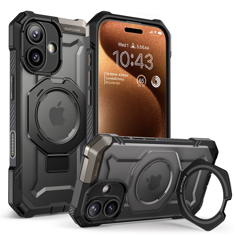 Supcase Supcase iPhone 17 Skal MagSafe Unicorn Beetle Grip Svart
