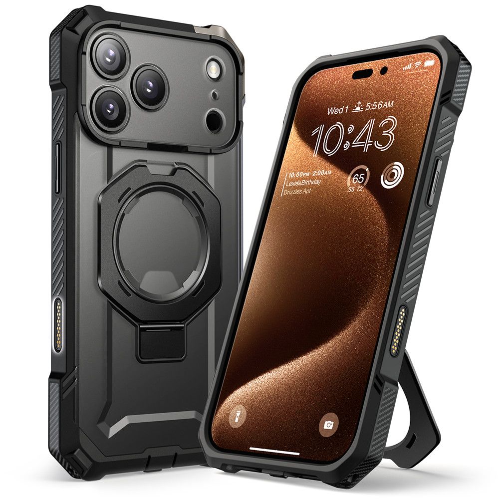 Supcase Supcase iPhone 17 Pro Skal MagSafe Unicorn Beetle Grip Svart