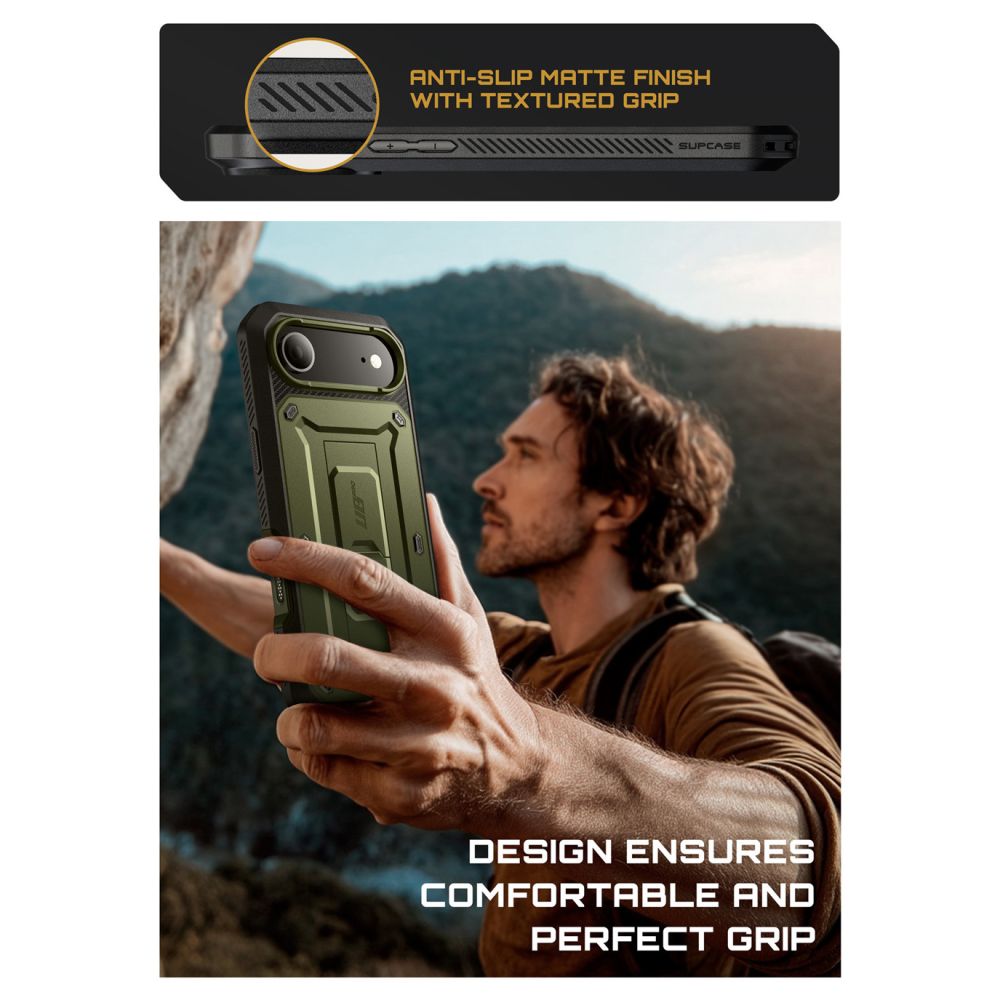 Supcase Supcase iPhone Air Skal Unicorn Beetle Pro Guldan