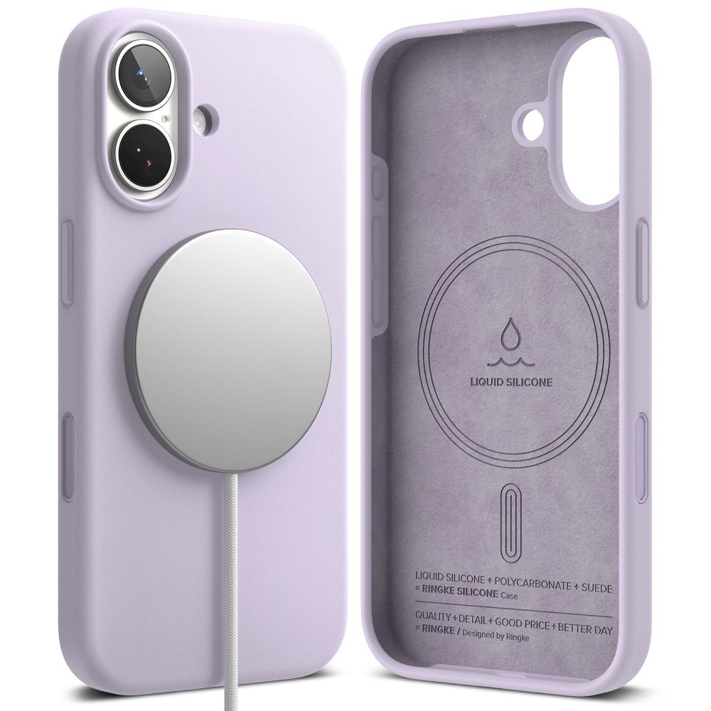 Ringke Ringke iPhone 17 Skal MagSafe Silikon Lila