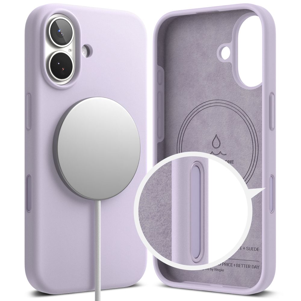 Ringke Ringke iPhone 17 Skal MagSafe Silikon Lila