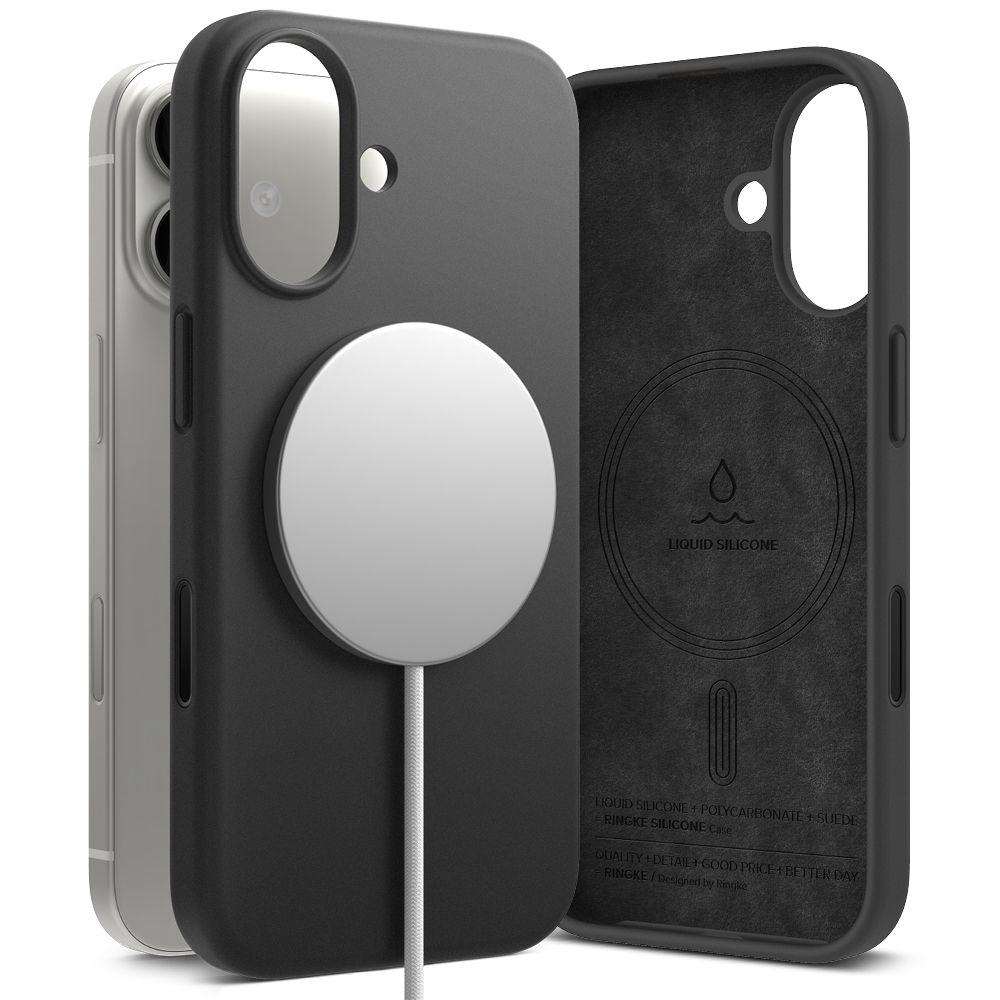 Ringke Ringke iPhone 17 Skal MagSafe Silikon Svart