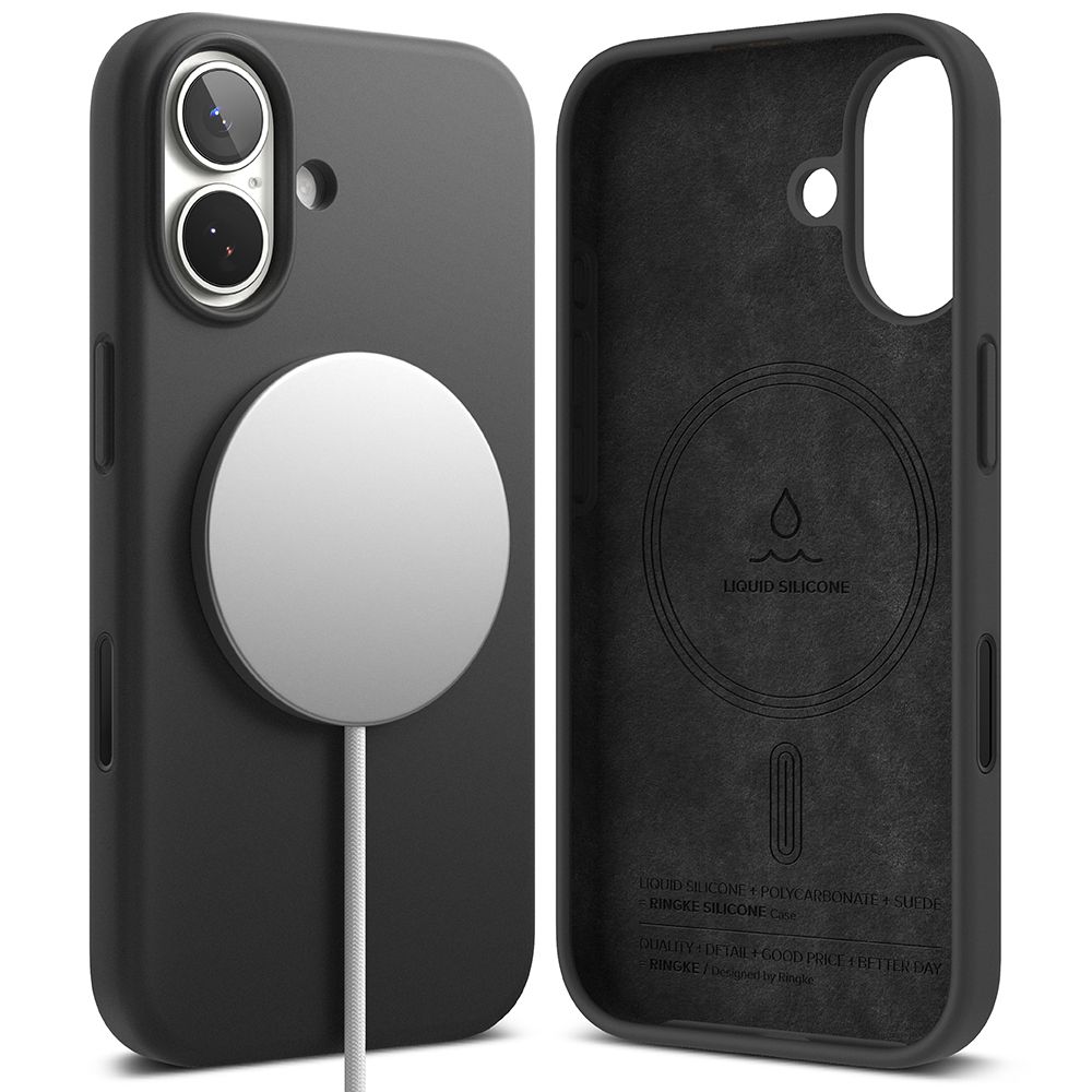 Ringke Ringke iPhone 17 Skal MagSafe Silikon Svart