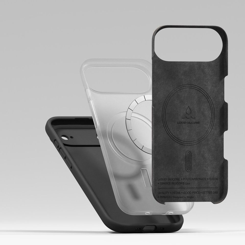 Ringke Ringke iPhone Air Skal MagSafe Silikon Svart