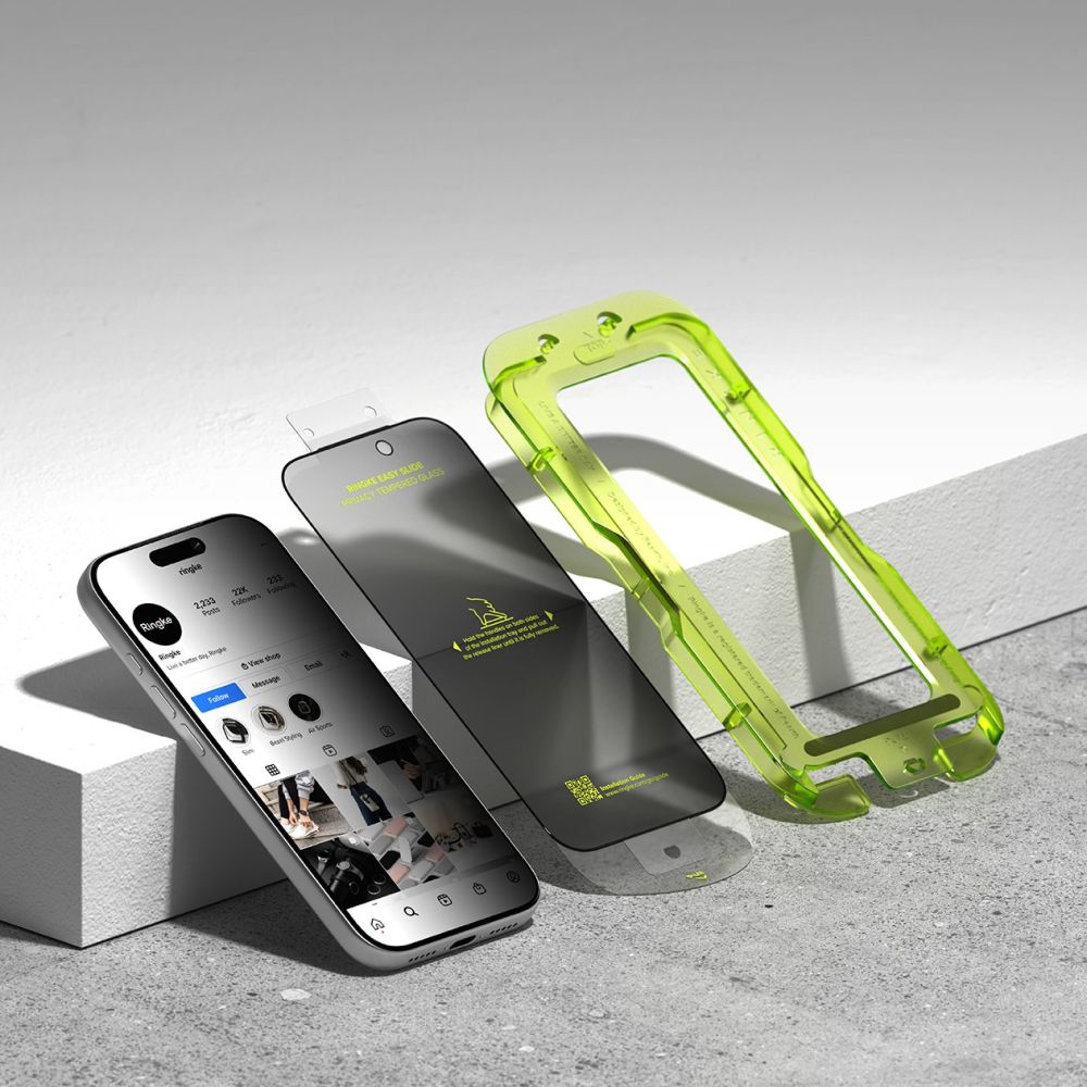 Ringke Ringke iPhone 17 Pro 2-PACK Easy Slide Skärmskydd Härdat Glas