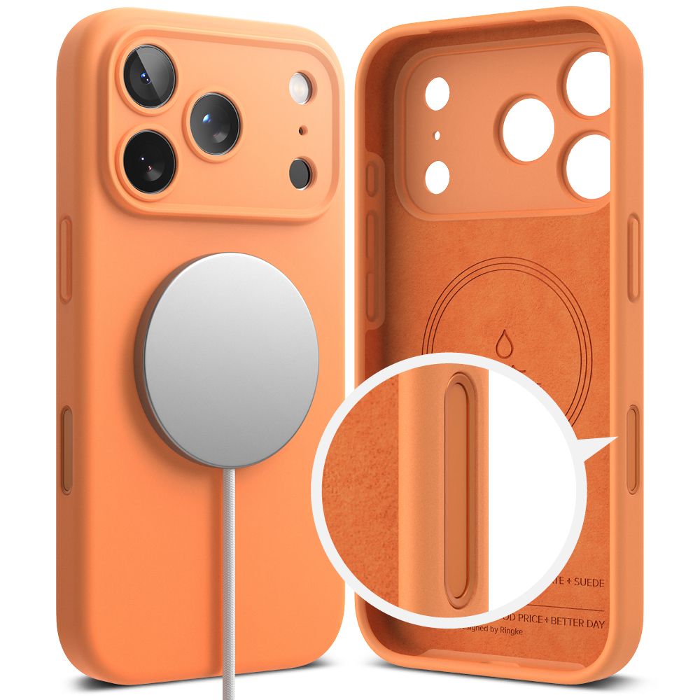 Ringke Ringke iPhone 17 Pro Skal MagSafe Silikon Tangerine