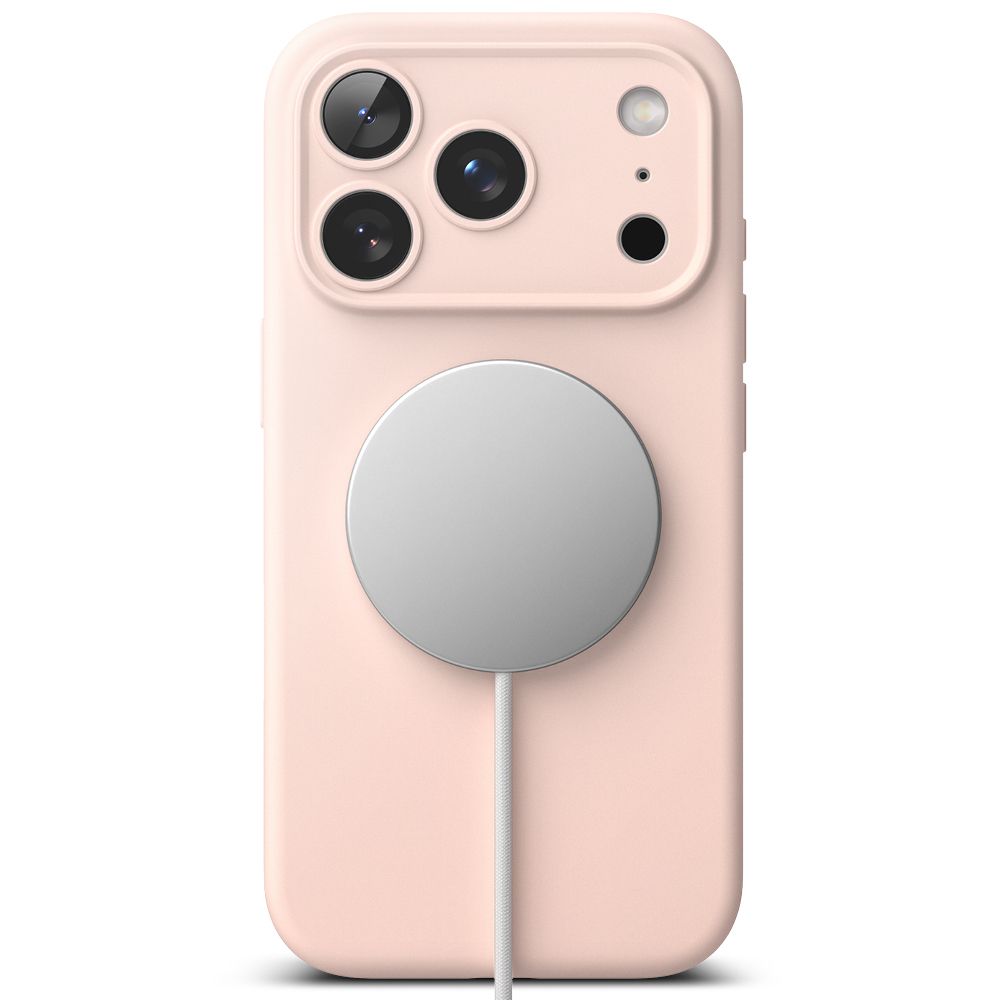 Ringke Ringke iPhone 17 Pro Skal MagSafe Silikon Pink Sand