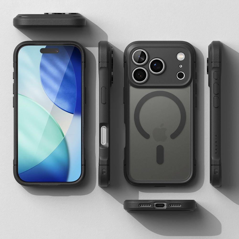 Ringke Ringke iPhone 17 Pro Skal MagSafe Fusion Bold Matt Svart