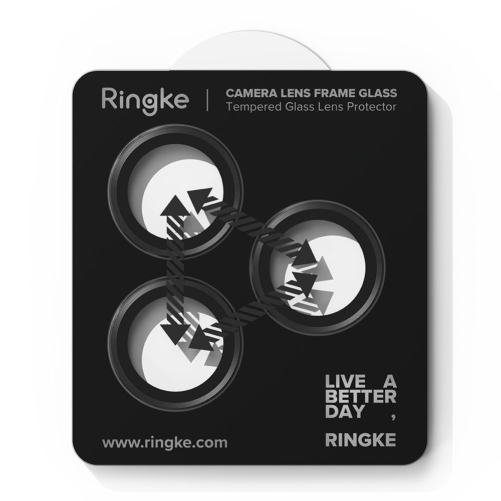 Ringke Ringke iPhone 17 Pro / 17 Pro Max 2-PACK Linsskydd Svart
