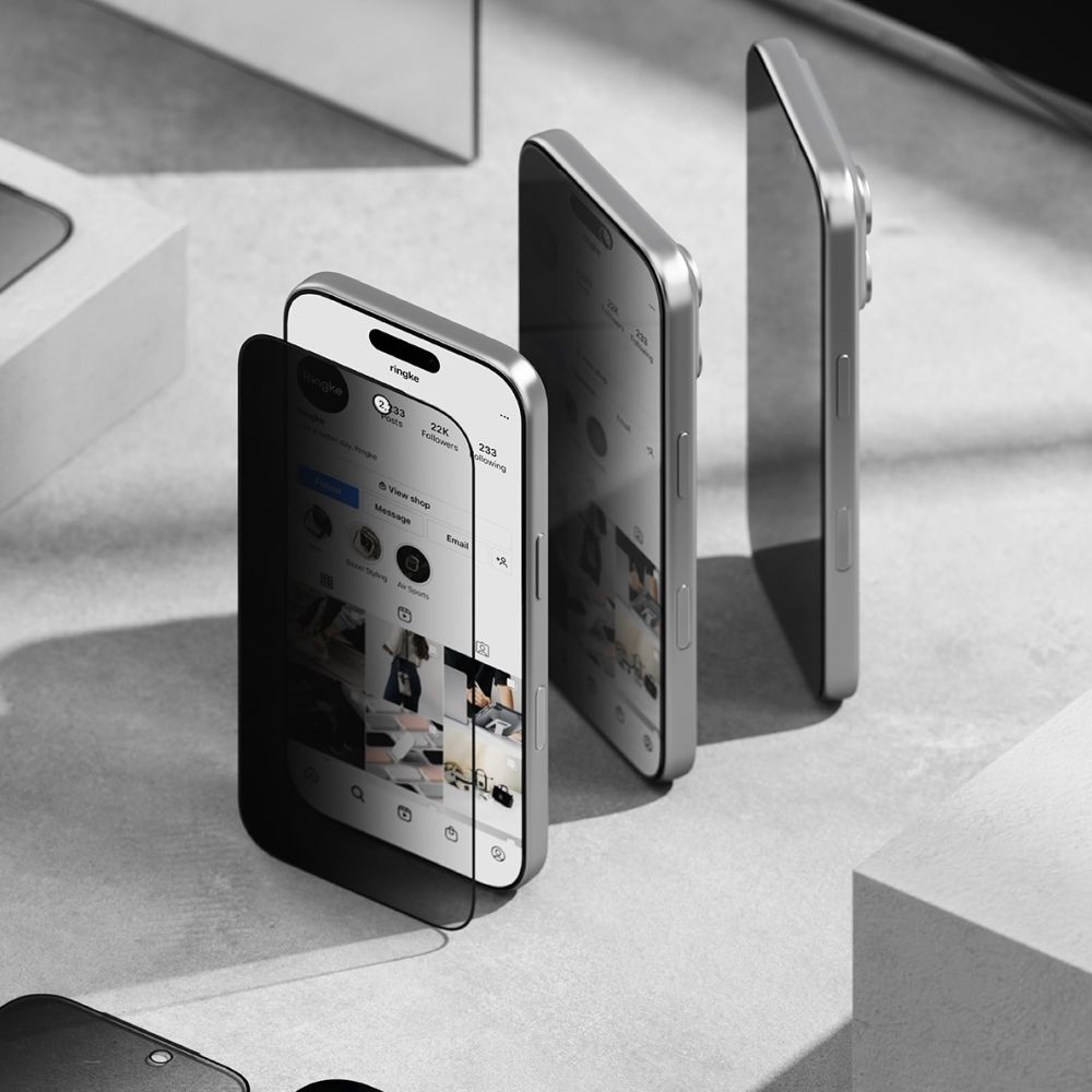 Ringke Ringke iPhone 17 Pro Max 2-PACK Easy Slide Skärmskydd Härdat Glas