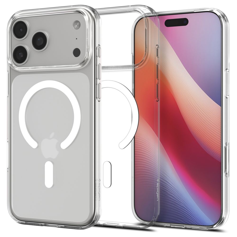 Spigen Spigen iPhone 17 Pro Skal MagSafe Liquid Crystal Transparent