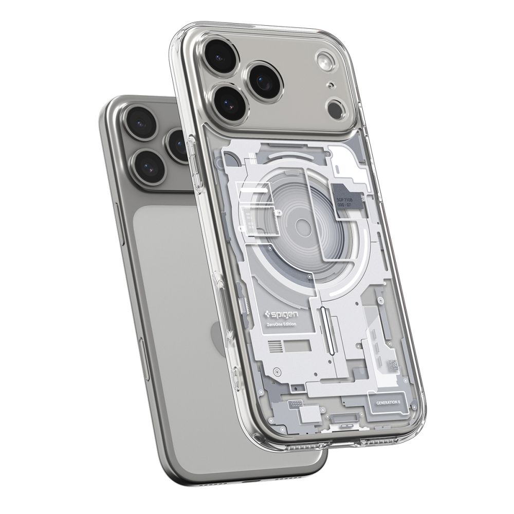 Spigen Spigen iPhone 17 Pro Skal MagSafe Ultra Hybrid Zero One Vit