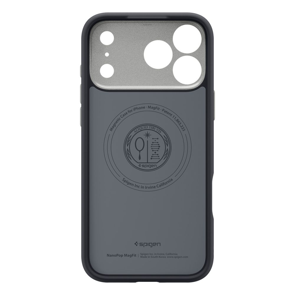Spigen Spigen iPhone 17 Pro Skal MagSafe Nano Pop Black Sesame