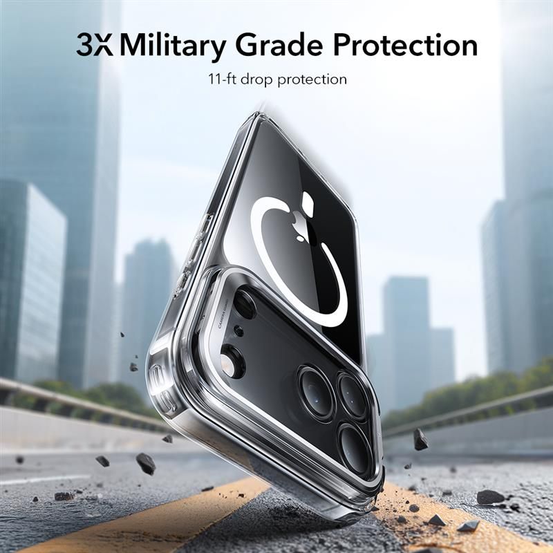 ESR ESR iPhone 17 Pro Max Skal MagSafe Classic Kickstand Transparent