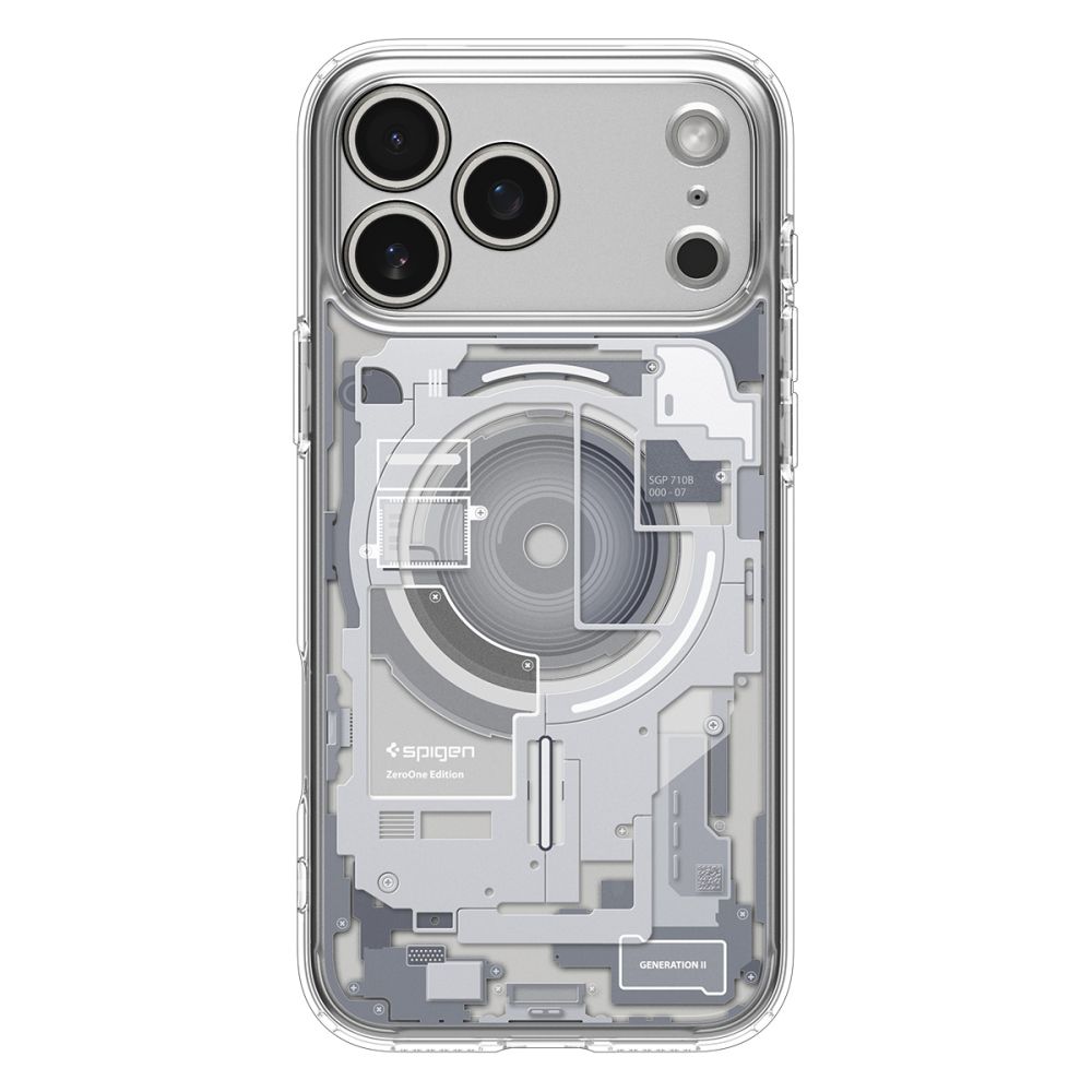 Spigen Spigen iPhone 17 Pro Max Skal MagSafe Ultra Hybrid Zero One Vit