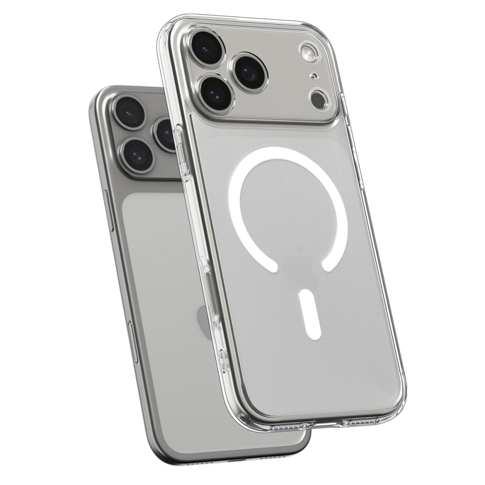 Spigen Spigen iPhone 17 Pro Max Skal MagSafe Ultra Hybrid Frostad Vit