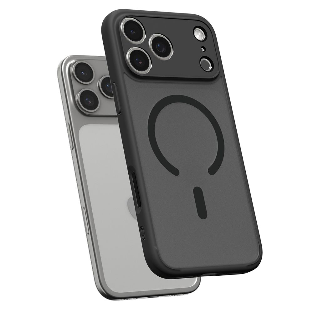 Spigen Spigen iPhone 17 Pro Max Skal MagSafe Ultra Hybrid Frostad Svart