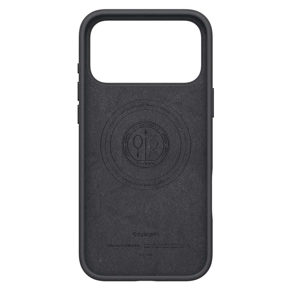 Spigen Spigen iPhone 17 Pro Max Skal MagSafe Silicone Fit Svart