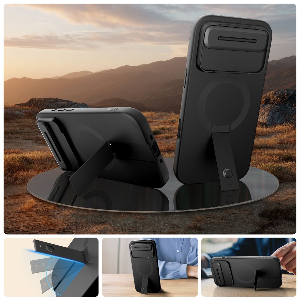 Tech-Protect Tech-Protect iPhone Air Skal MagSafe Kevlar Aura Svart