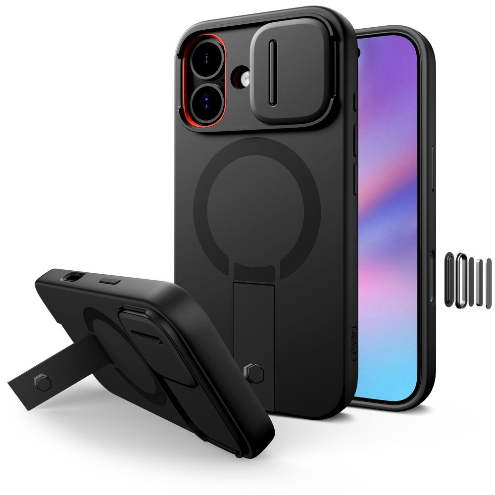 Tech-Protect Tech-Protect iPhone 17 Skal MagSafe Kevlar Aura Svart