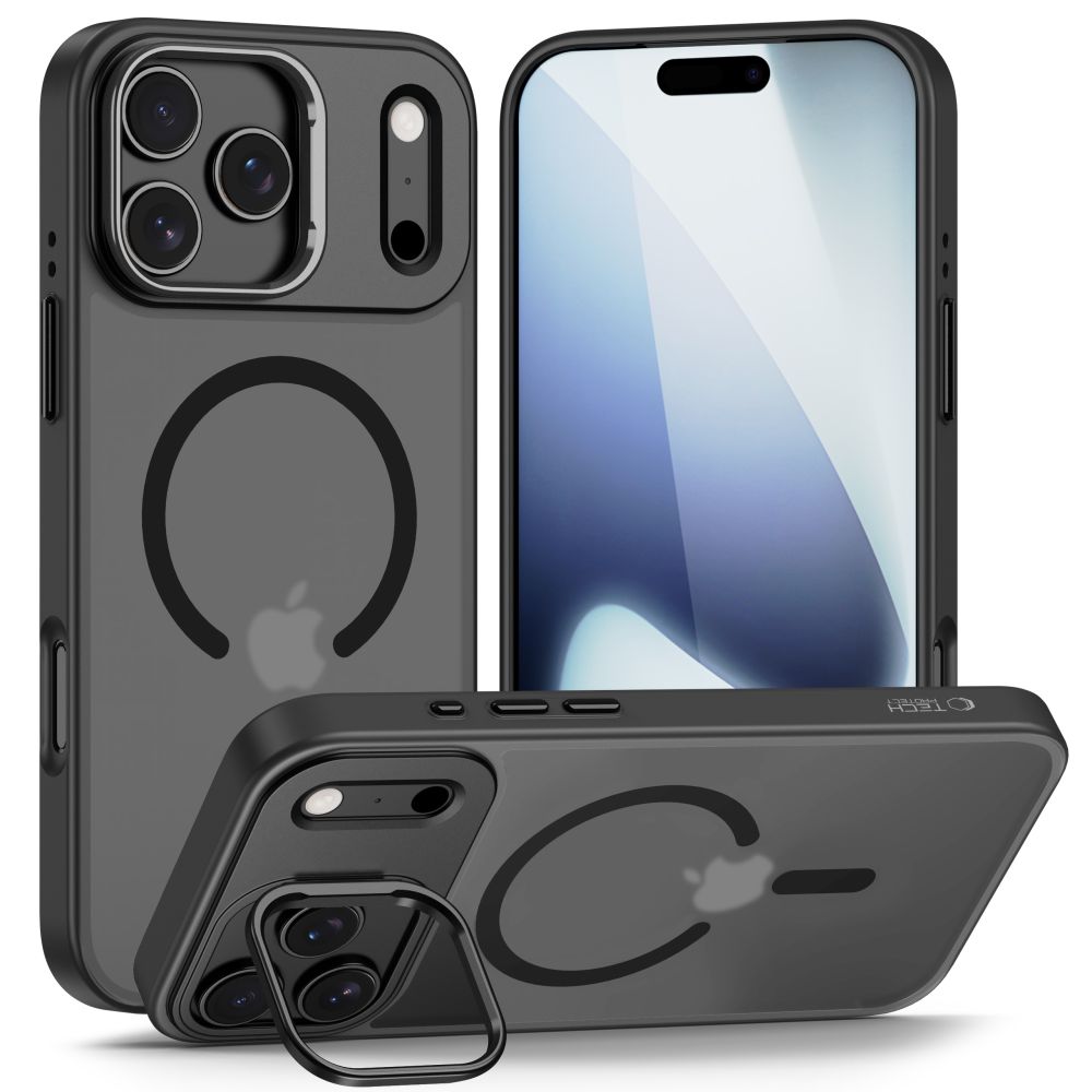Tech-Protect Tech-Protect iPhone 17 Pro Skal MagSafe MagStand Svart