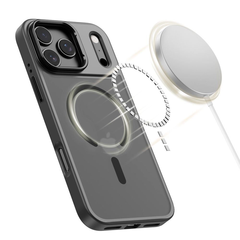 Tech-Protect Tech-Protect iPhone 17 Pro Skal MagSafe MagStand Svart