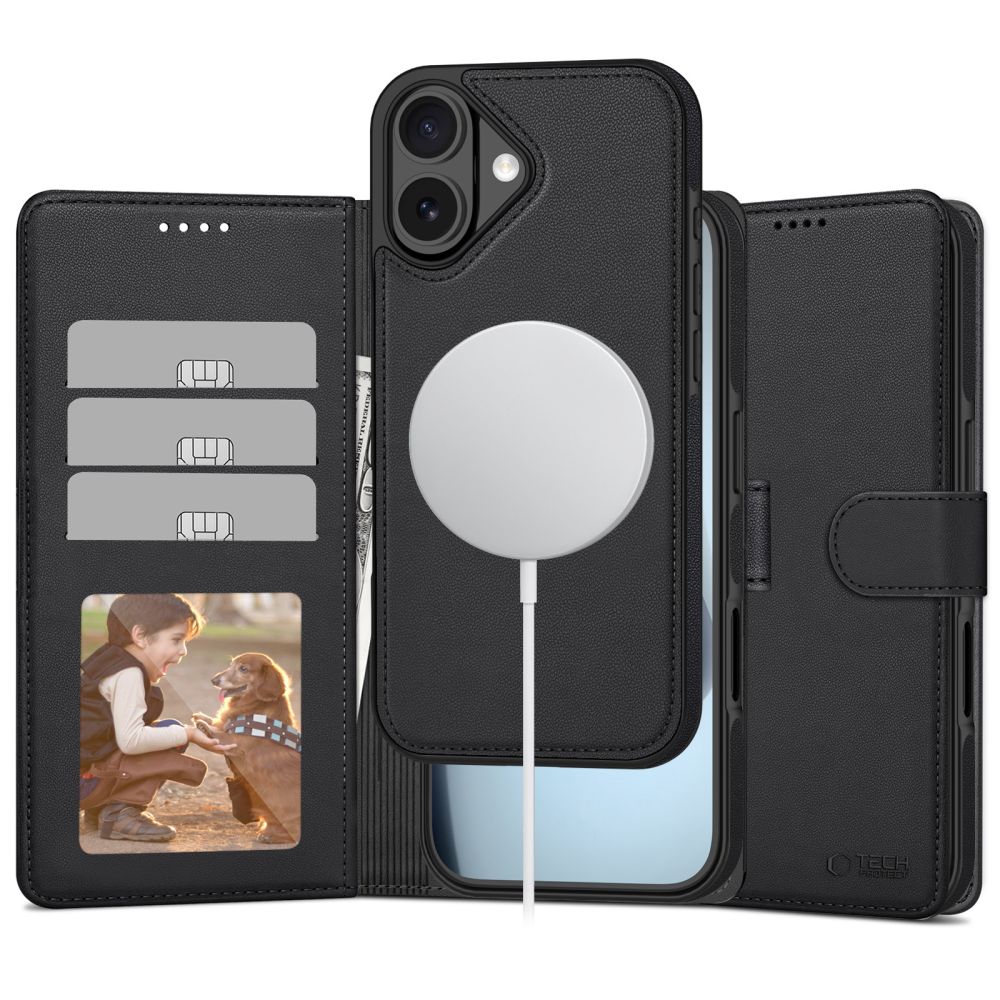 Tech-Protect Tech-Protect iPhone 17 MagSafe 2in1 Magnet Fodral / Skal Svart