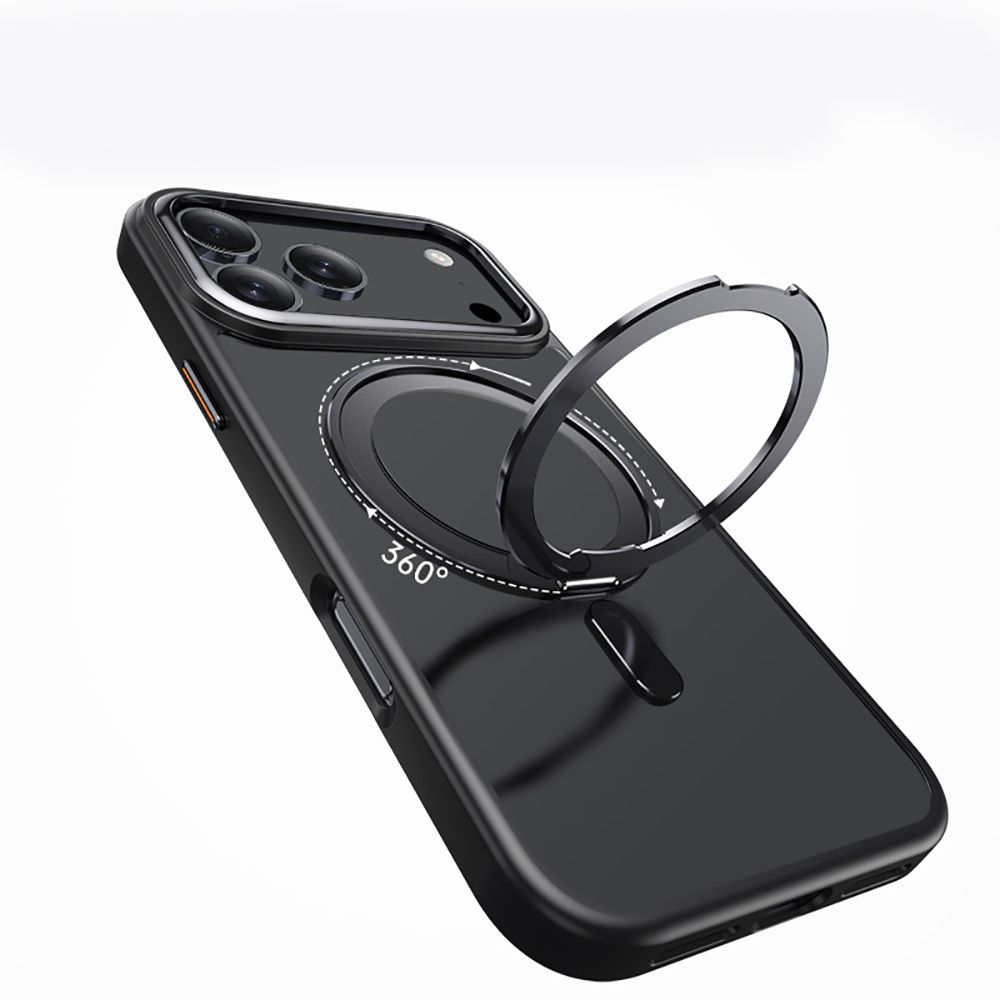 Tech-Protect Tech-Protect iPhone 17 Pro Max Skal MagSafe MagRing Svart