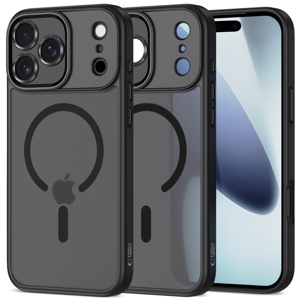 Tech-Protect Tech-Protect iPhone 17 Pro Max Skal MagSafe MagCam Matt Svart