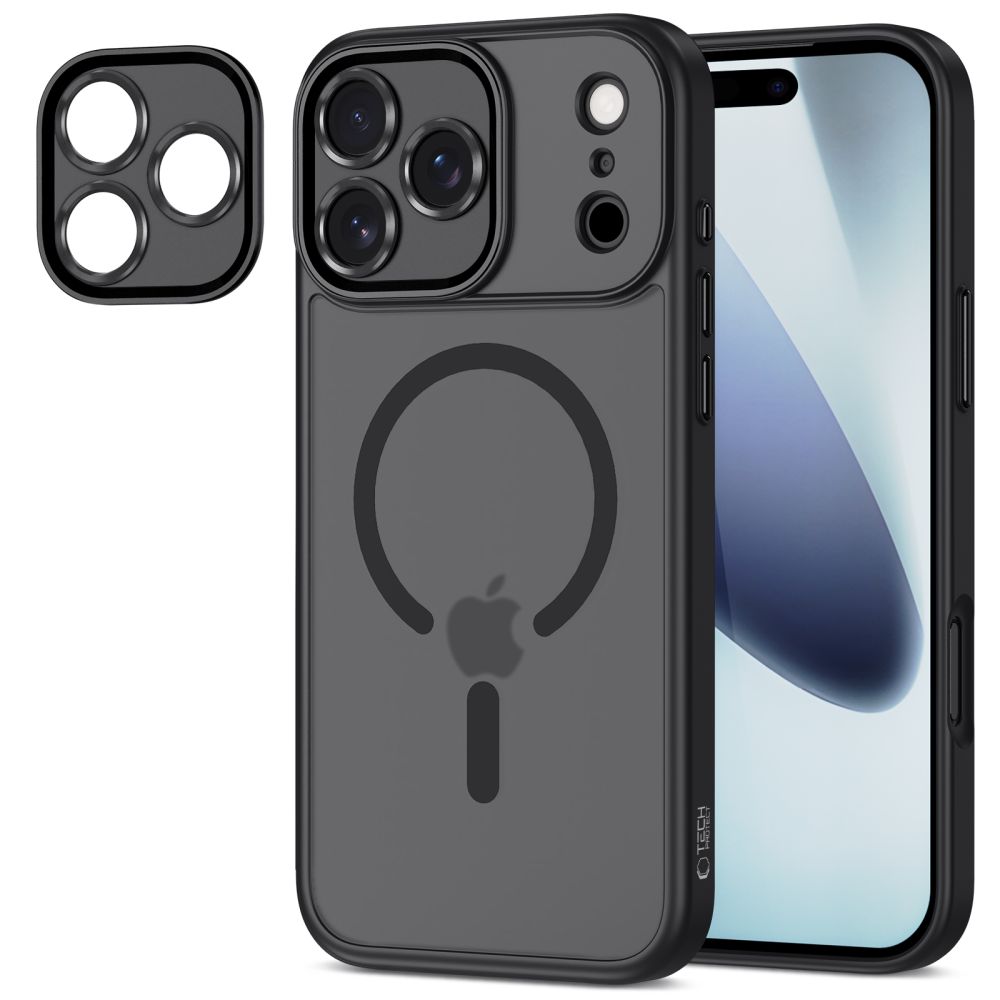 Tech-Protect Tech-Protect iPhone 17 Pro Skal MagSafe MagCam Matt Svart