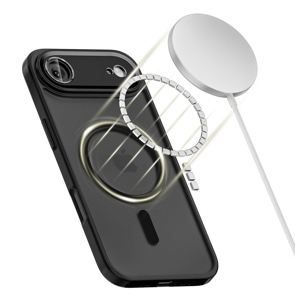 Tech-Protect Tech-Protect iPhone Air Skal MagSafe MagCam Matt Svart