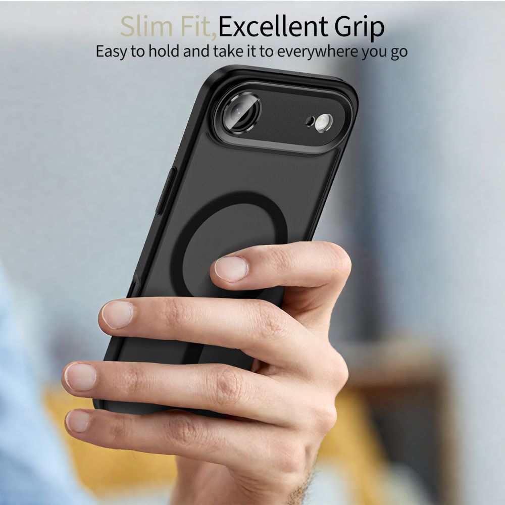 Tech-Protect Tech-Protect iPhone Air Skal MagSafe MagCam Matt Svart