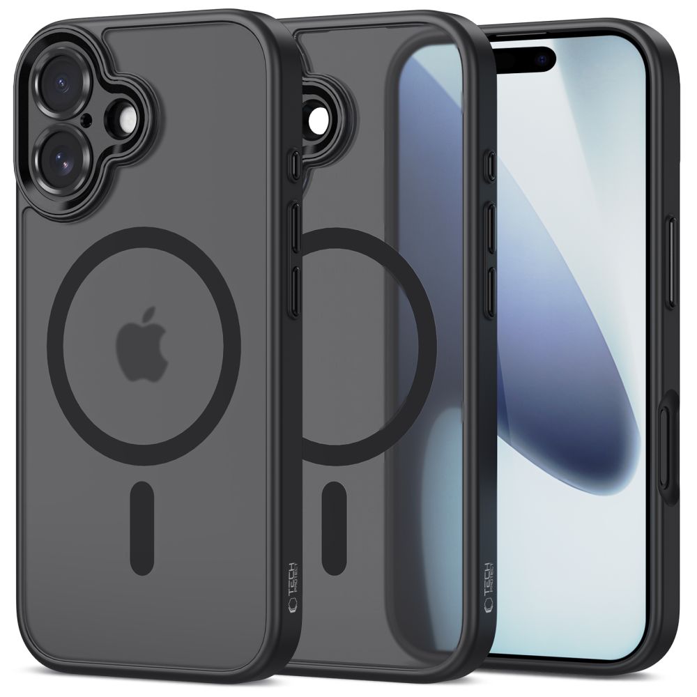 Tech-Protect Tech-Protect iPhone 17 Skal MagSafe MagCam Matt Svart