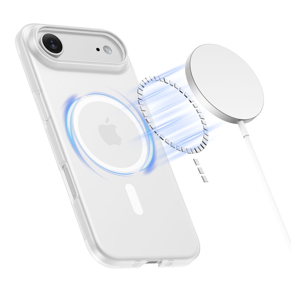 Tech-Protect Tech-Protect iPhone Air Skal MagSafe MagSlim Matt Vit