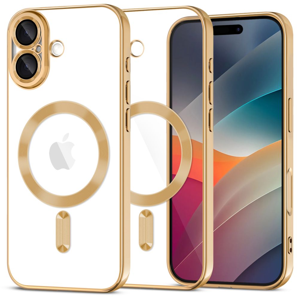 Tech-Protect Tech-Protect iPhone 17 Skal MagSafe MagFlex Shiny Gold