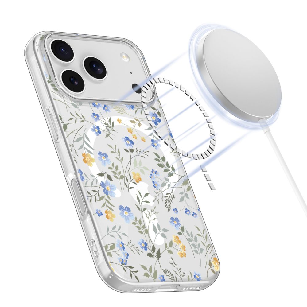 Tech-Protect Tech-Protect iPhone 17 Pro Max Skal MagSafe FlexAir Spring Flowers