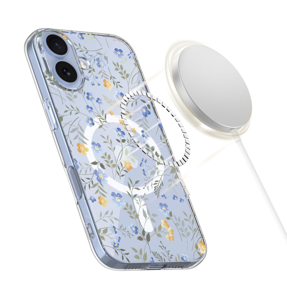 Tech-Protect Tech-Protect iPhone 17 Skal MagSafe FlexAir Spring Flowers