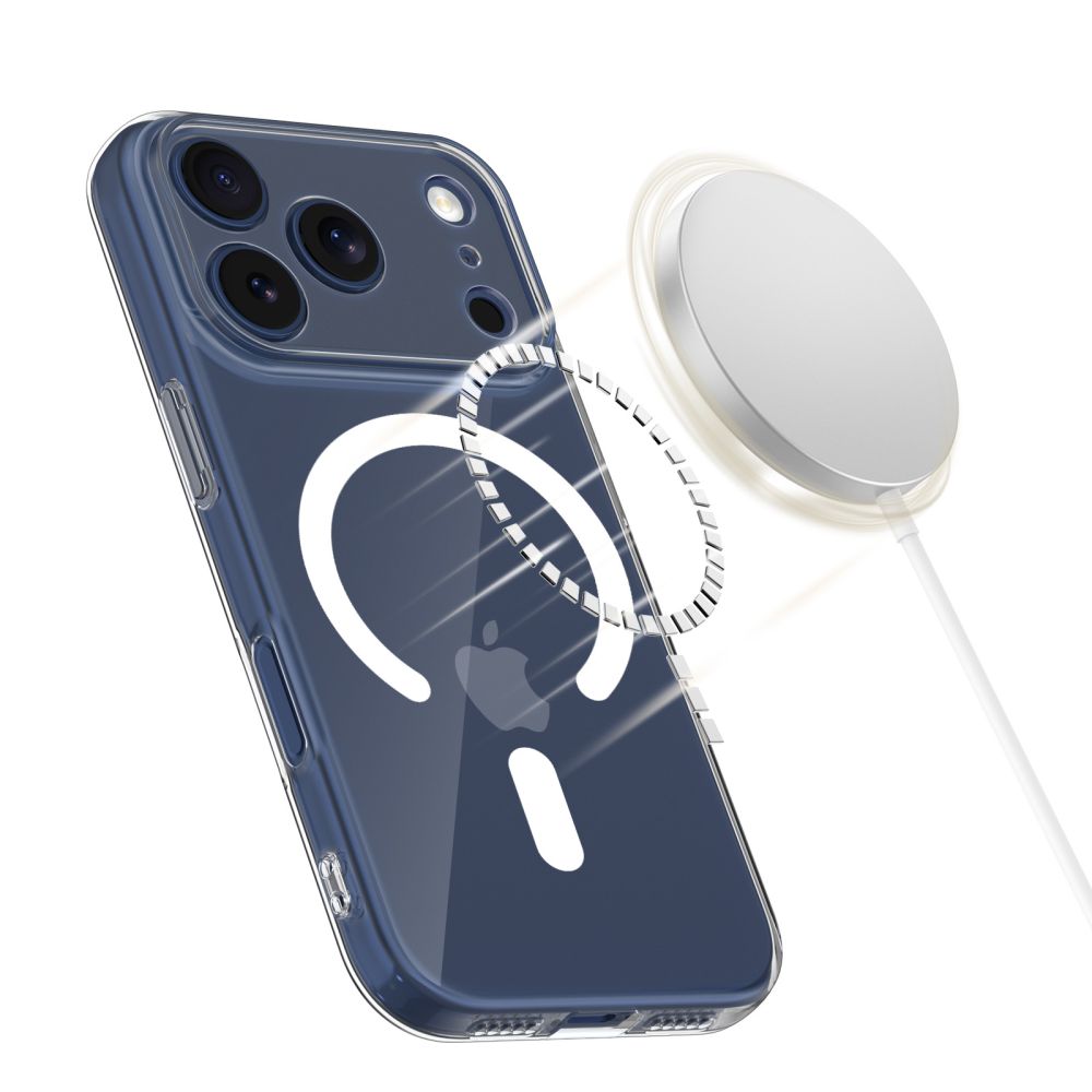 Tech-Protect Tech-Protect iPhone 17 Pro Skal MagSafe FlexAir Transparent