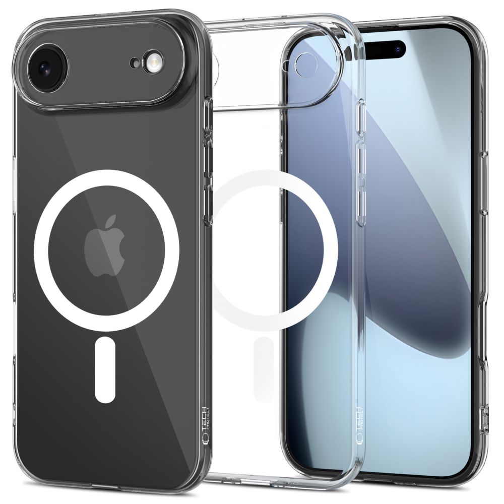 Tech-Protect Tech-Protect iPhone Air Skal MagSafe FlexAir Transparent