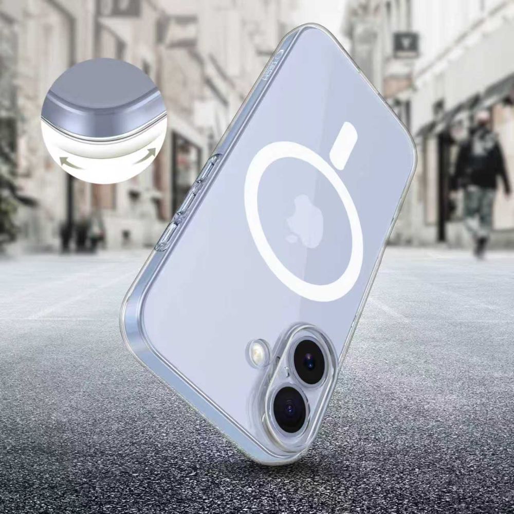 Tech-Protect Tech-Protect iPhone 17 Skal MagSafe FlexAir Transparent
