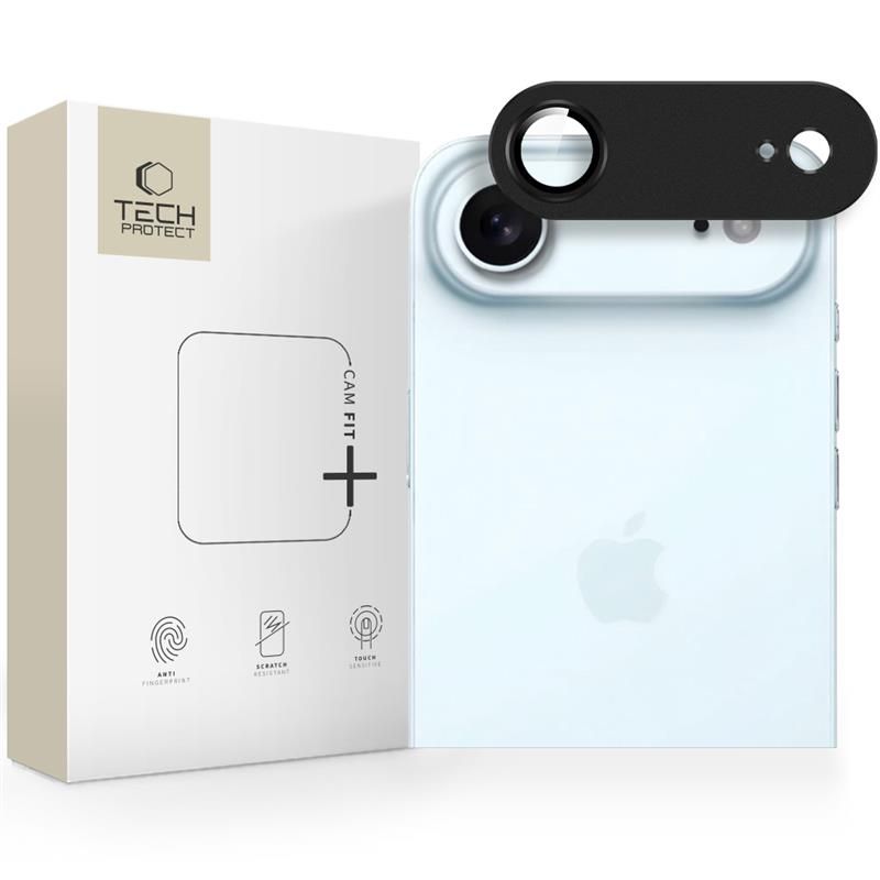 Tech-Protect Tech-Protect iPhone Air Linsskydd CamFull Fit+ Svart