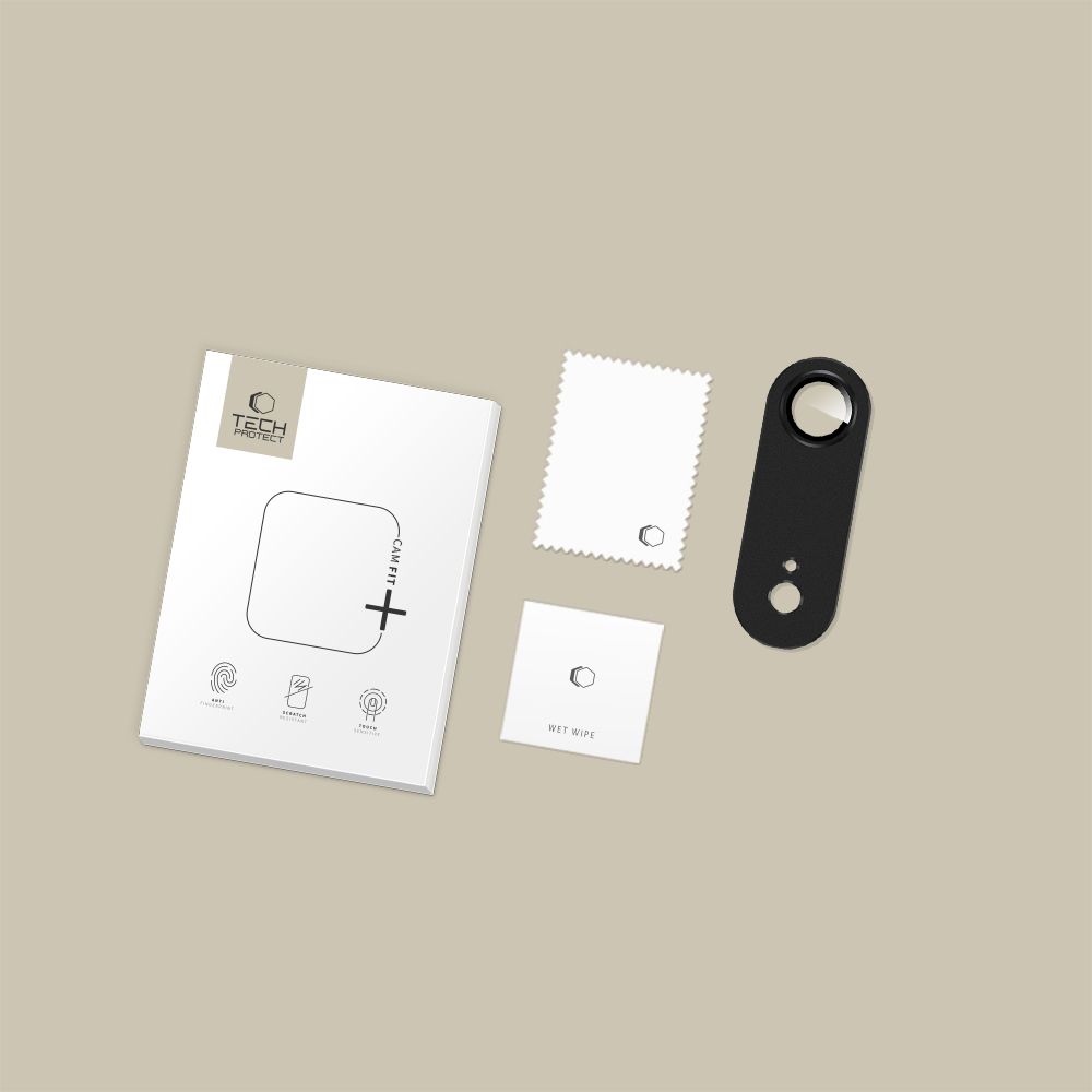 Tech-Protect Tech-Protect iPhone Air Linsskydd CamFull Fit+ Svart